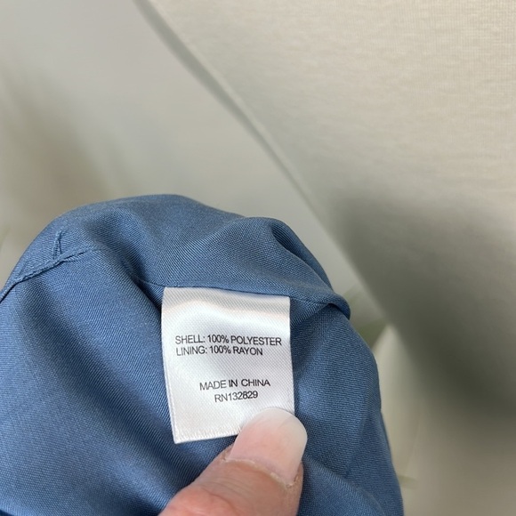 NWT REVOLVE Majorelle Dress Mini Blue Tapestry Wedding Evening Prom Small - Picture 9 of 9